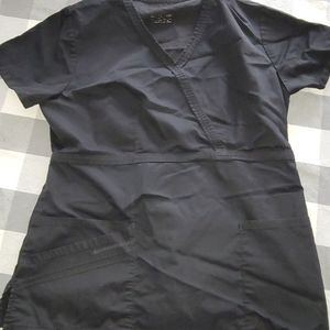 Black Scrub Top